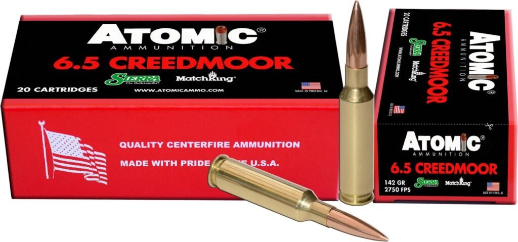 Atomic Sierra MatchKing 6.5 Creedmoor 142-Grain Centerfire Rifle Ammunition