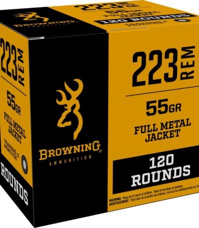 Browning .223 Rem Full Metal Jacket Ammunition