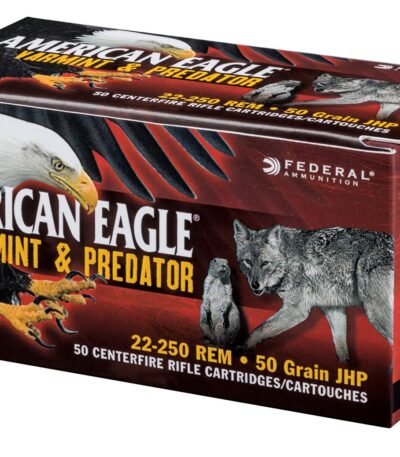 Federal® American Eagle® Varmint and Predator Full Metal Jacket .223 Remington 50-Grain Ammunition