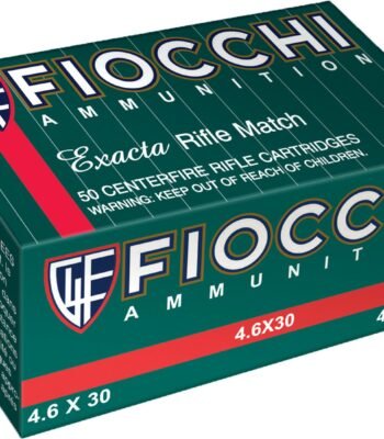 Fiocchi 4.6 x 30mm Heckler & Koch 40-Grain Centerfire Rifle Ammunition