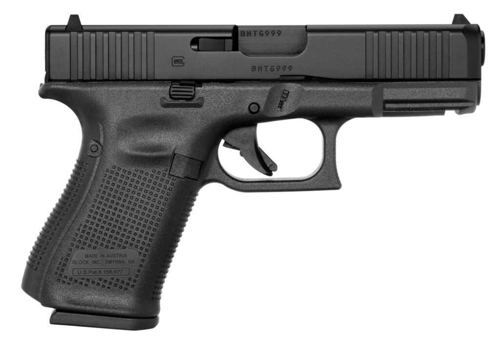 GLOCK 19 - G19 Gen5 9mm Semiautomatic Pistol