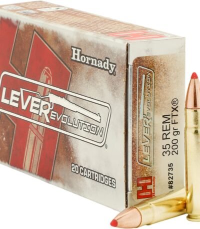 Hornady FTX® LEVERevolution® .35 Remington 200-Grain Rifle Ammunition