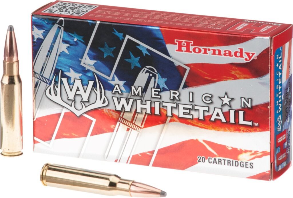 Hornady InterLock SP American Whitetail .308 Win 150-Grain Centerfire Rifle Ammunition - 20 Rounds