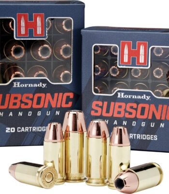 Hornady Subsonic Pistol Ammunition - 25 Rounds