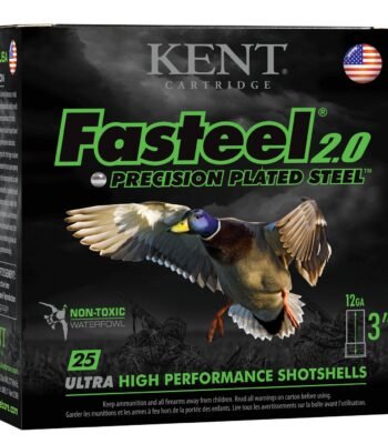 KENT Fasteel 2.0 12 Gauge Shotshells - 25 Rounds