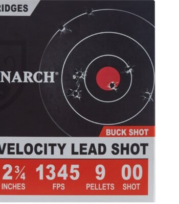 Monarch High Velocity 12 Gauge Buck Shotshells - 25 Rounds