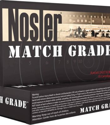 Nosler Match Grade RDF HPBT Ammunition