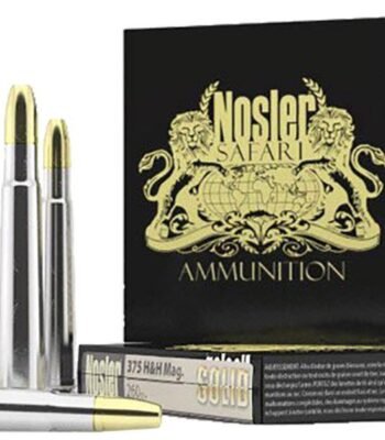 Nosler Safari SD .470 Nitro Express 500-Grain Centerfire Rifle Ammunition - 10 Rounds