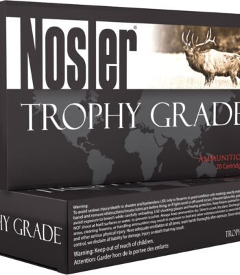 Nosler Trophy Grade .260 Remington 130-Grain Centerfire Rifle Ammunition