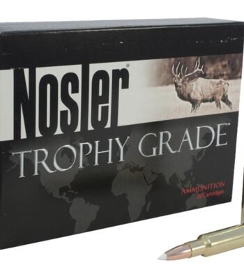 Nosler Trophy Grade AccuBond Centerfire Rifle Ammunition