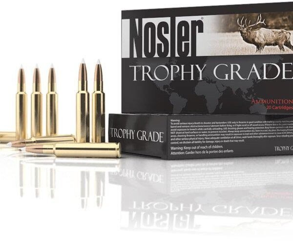 Nosler Trophy Grade AccuBond Centerfire Rifle Ammunition