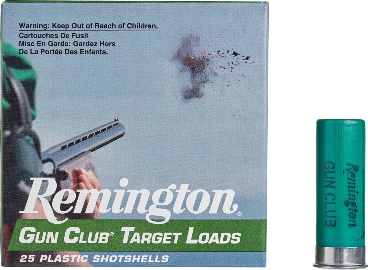 Remington Gun Club Target Load 12 Gauge 8 Shotshells